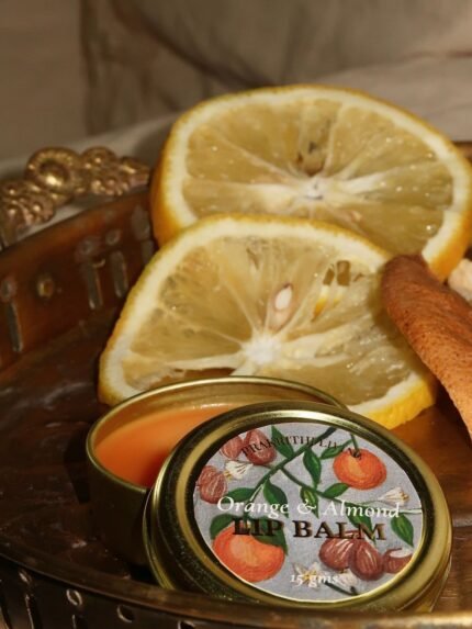 Prakrithi living Orange & Almond Lipbalm